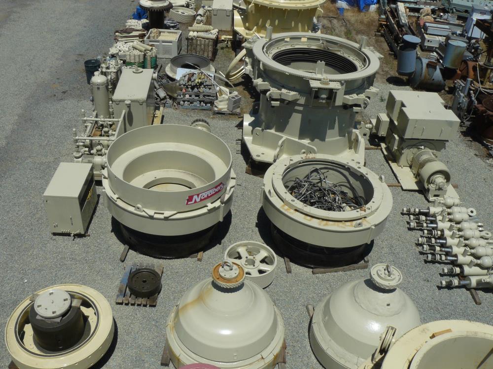 Nordberg Wf-800 Cone Crusher With 800 Hp Motor)